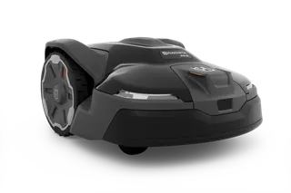 Dark gray Husqvarna Automower 410 iQ robotic lawn mower